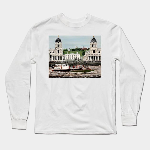 ROYAL SALUTE GREENWICH LONDON Long Sleeve T-Shirt by MackenzieTar